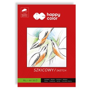 Blok Happy color szkicowy A4 90g